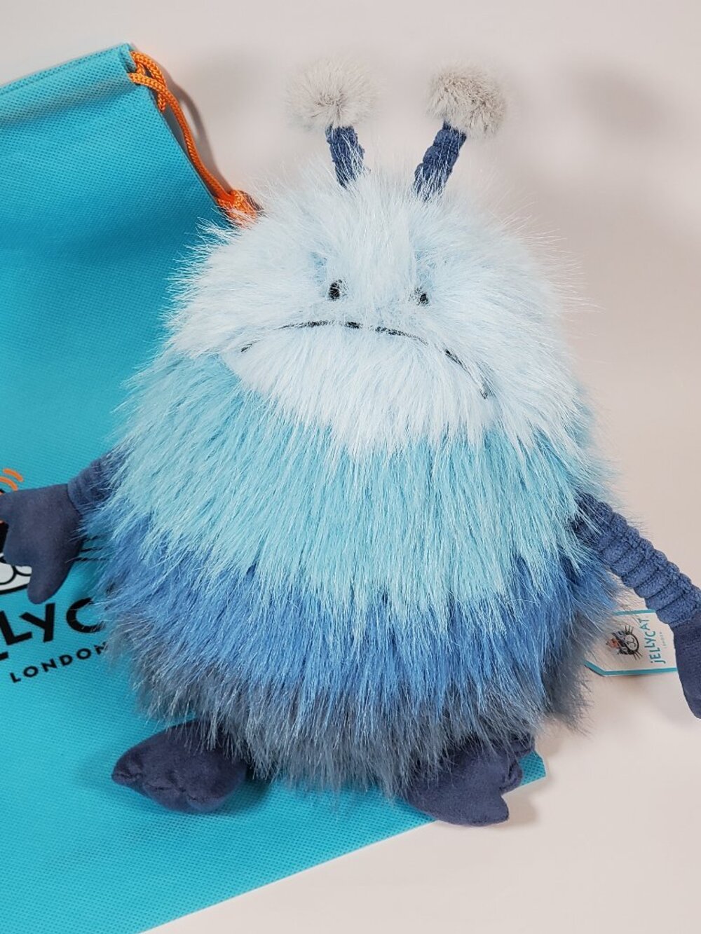 Jellycat London Authentic Zumblebi Alien Plush w/Dust Bag BNWT